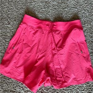 Lululemon Athletica Bright Pink Athletic Shorts